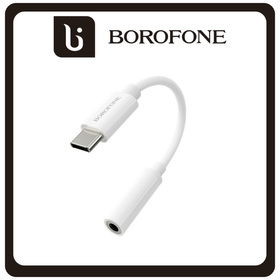BOROFONE Αντάπτορας-Μετατροπέας USB Type-C Male Σε 3.5mm Female White Άσπρο