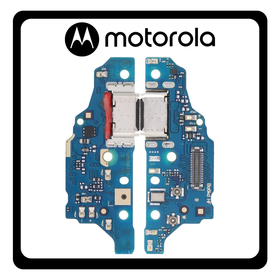 HQ OEM Συμβατό Με Motorola Moto G23 (XT2333-1), USB Type-C Charging Dock Connector Flex Sub Board, Καλωδιοταινία Υπό Πλακέτα Φόρτισης + Microphone Μικρόφωνο (Premium A+)