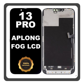 Γνήσια Original FOG For Apple iPhone 13 Pro (A2638, A2483) Super Retina XDR OLED LCD Display Screen Assembly Οθόνη + Touch Screen Digitizer Μηχανισμός Αφής Midnight Μαύρο (Lifetime Warranty Για Συνεργατες B2B​)