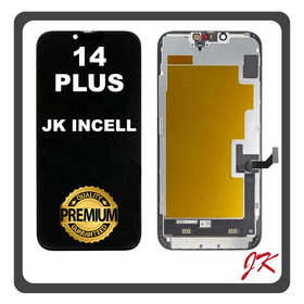 HQ OEM Συμβατό Με Apple iPhone 14 Plus, iPhone14 Plus (A2886, A2632), JK InCell LCD Display Screen Assembly Οθόνη + Touch Screen Digitizer Μηχανισμός Αφής Black Μαύρο (Premium A+)