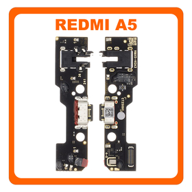 Original Γνήσιο​ Xiaomi Redmi A5 (25028PC03G, 25028RN03A), USB Type-C Charging Dock Connector Flex Sub Board, Καλωδιοταινία Υπό Πλακέτα Φόρτισης + Microphone Μικρόφωνο 5600060C3ZN00 / 56000200C3Z00​​ (Service Pack By Xiaomi)