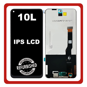 New Refurbished TCL 10L (T770H, T770B), IPS LCD Display Screen Assembly Οθόνη + Touch Screen Digitizer Μηχανισμός Αφής Black Μαύρο