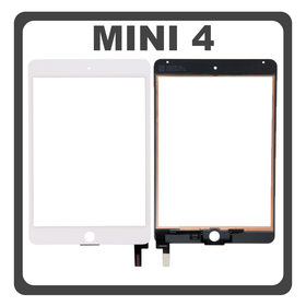 iPad Mini 4 7.9" (2015) (A1538, A1550) Touch Screen DIgitizer Μηχανισμός Αφής Τζάμι Silver Ασημί With OCA Tape (Ref By Apple)