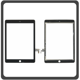 OEM HQ Apple iPad Air (A1474 A1475 A1476) Touch Panel Screen Digitizer Μηχανισμός Αφής Black Μαύρο (Grade AAA+++)