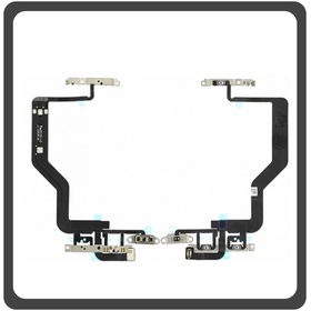Original For Συμβατό Για Apple iPhone 12 (A2403, A2172) iPhone 12 Pro (A2407, A2341) Power Key Flex Cable On/Off + Volume Key Buttons Καλωδιοταινία Πλήκτρων Εκκίνησης + Έντασης Ήχου Pulled