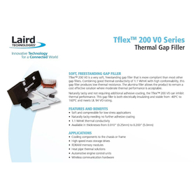 Laird Thermal pad Tflex 200 v0 Series 1.016mm