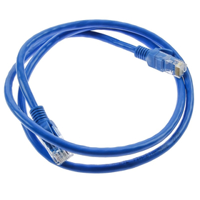 Καλώδιο Ethernet 1m cat 5e Μπλε