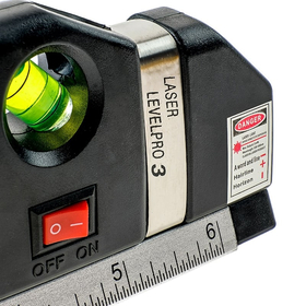 Αλφάδι Φορητό με Μέτρο και Λείζερ Levelpro3