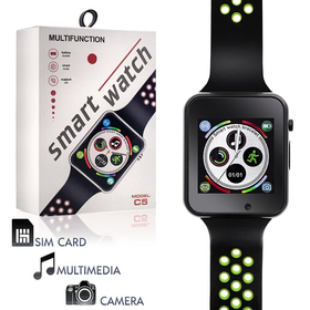 Smartwatch c5 Πράσινο με Κάρτα sim