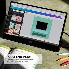 Mobile Pixels Φορητή Οθόνη Full hd 16"