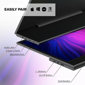 Mobile Pixels Φορητή Οθόνη Full hd 16"