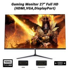 Gaming Monitor 27" Full hd (Hdmi,vga,displayport)