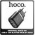 Γνήσια Original Hoco N4 Fast Charger Φορτιστής 12W USB-A 5V 2.4A Black Μαύρο Blister (Blister Pack by Hoco)