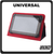 Θήκη Book Universal, Leather Δερματίνη For Tablets 7-8" Flip Cover Black-Red