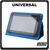 Θήκη Book Universal, Leather Δερματίνη For Tablets 7-8" Flip Cover Black-Blue