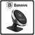 Baseus Βάση Κινητού Αυτοκινήτου 360-Degree Rotation με Μαγνήτη Silver Ασημί