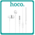 Hoco M34 In-ear Handsfree με Βύσμα 3.5mm White Λευκό