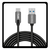 Kruger & Matz USB 3.0 Cable USB-C male - USB-A 10W 1m KM0348 Black Μαύρο